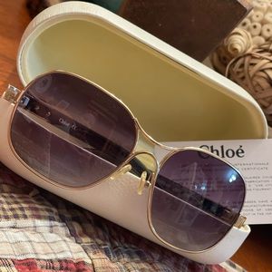 Amazing Chloe Sunglasses. Worn once. Super stylish